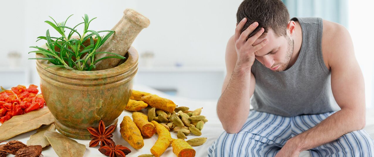 Tratamento de métodos folclóricos da prostatite