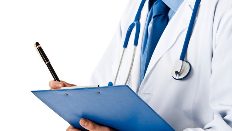 médico prescreve tratamento para prostatite bacteriana
