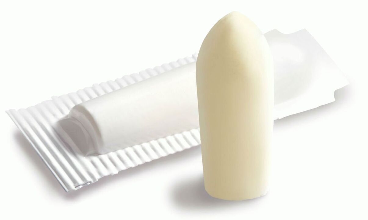 supositório retal para prostatite